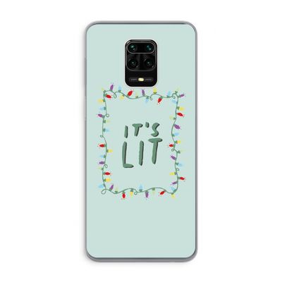 It's Lit: Xiaomi Redmi Note 9 Pro Transparant Hoesje