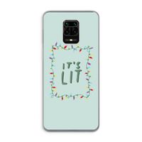 It's Lit: Xiaomi Redmi Note 9 Pro Transparant Hoesje