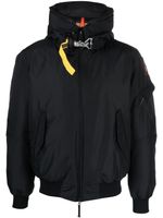 Parajumpers veste matelassée à patch logo - Noir