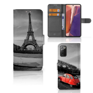 Samsung Galaxy Note 20 Flip Cover Eiffeltoren