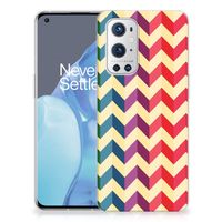 OnePlus 9 Pro TPU bumper Zigzag Multi Color - thumbnail