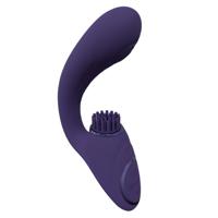 VIVE by Shots Gen - Triple Motor G-Spot Vibrator met Pulse Wave en Vibrerende Borstels - Paars