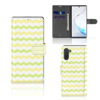 Samsung Galaxy Note 10 | Telefoon Hoesje | Waves Yellow