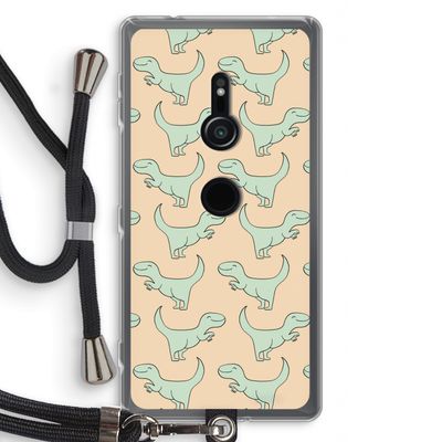 Dinos: Sony Xperia XZ2 Transparant Hoesje met koord