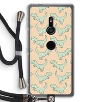 Dinos: Sony Xperia XZ2 Transparant Hoesje met koord