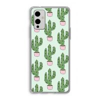 Cactus Lover: OnePlus 9 Transparant Hoesje