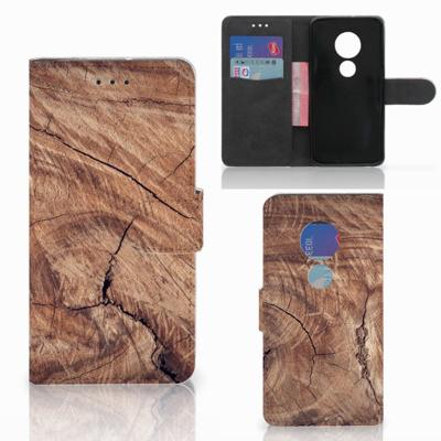 Motorola Moto G7 Play | Book Style Case | Tree Trunk