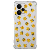 Doorzichtige Silicone Hoesje voor Xiaomi Redmi Note 12 Pro Katten Emojis Doorzichtige Silicone Hoesje voor Xiaomi Redmi Note 12 Pro Katten Emojis