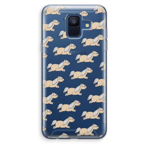 Ponys: Samsung Galaxy A6 (2018) Transparant Hoesje