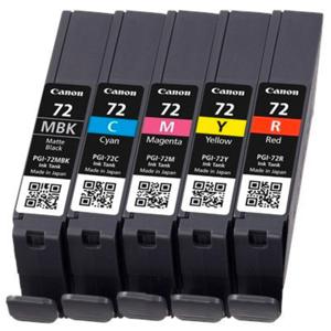 Canon 6402B009 inktcartridge 5 stuk(s) Origineel Normaal rendement Cyaan, Magenta, Mat Zwart, Rood, Geel