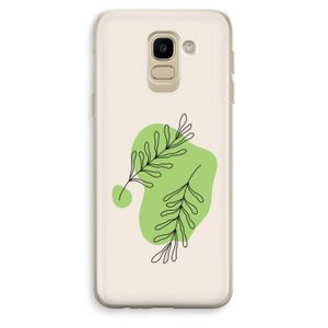 Beleaf in you: Samsung Galaxy J6 (2018) Transparant Hoesje