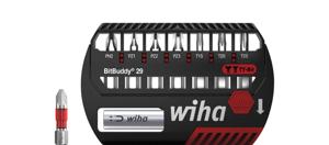 Wiha 42137 | Bitset BitBuddy | TY-bit | 29 mm | Phillips, Pozidriv, TORX | 1/4" | 9-delig - 42137