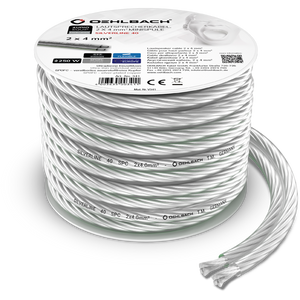 Oehlbach: SP-40 Silverline Luidsprekerkabel (2 x 4,0 mm) - 6 meter