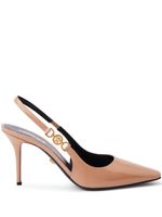 Versace escarpins en cuir 115 mm - Tons neutres - thumbnail