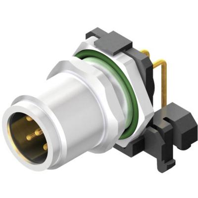Weidmüller 2423690000 Sensor/actuator inbouwconnector M12 Aantal polen (sensoren): 4 Stekker, inbouw horizontaal 10 stuk(s)