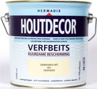 Houtdecor 601 gebroken wit 2500 ml - Hermadix