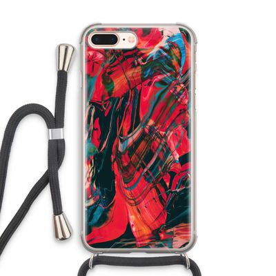 Endless Descent: iPhone 8 Plus Transparant Hoesje met koord
