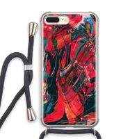 Endless Descent: iPhone 8 Plus Transparant Hoesje met koord