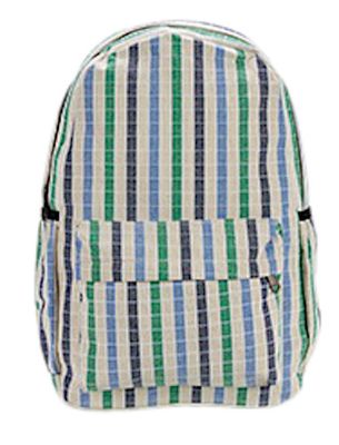 Pincello rugzak 45 x 31 cm polyester groen/blauw Pincello rugzak 45 x 31 cm polyester groen/blauw