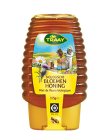 De Traay Bloemenhoning Biologisch Knijpfles