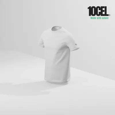 10Cel T-shirt - Tencel Heren ondershirt - ronde hals
