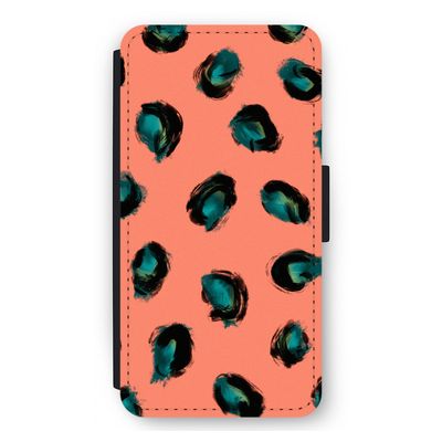 Pink Cheetah: iPhone 11 Pro Max Flip Hoesje