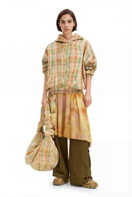 Veelkleurig vichy sweatshirt Collina Strada - MATERIAL FINISHES - S