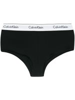 Calvin Klein shorty à bande logo - Noir