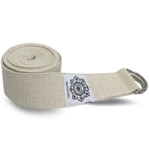 Green Tree Yoga riem wit 250cm (1 st)