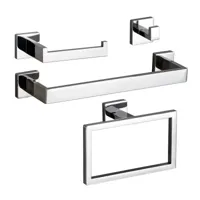 Badkamerkit | RVS | Helder Zilver - Duurzaam & Roestbestendig Badkamerkit | RVS | Helder Zilver - Duurzaam & Roestbestendig