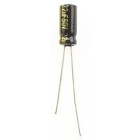 Panasonic EEU-FM1H220 Elektrolytische condensator Radiaal bedraad 2 mm 22 µF 50 V 20 % (Ø) 5 mm 1 stuk(s)