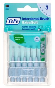 TePe Interdentale Rager Extra Soft Blauw 0,6mm