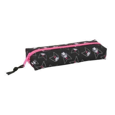 Schoolpennenzak Kuromi Zwart Fuchsia 22 x 4 x 7 cm