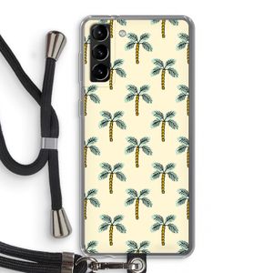Paradise: Samsung Galaxy S21 Plus Transparant Hoesje met koord