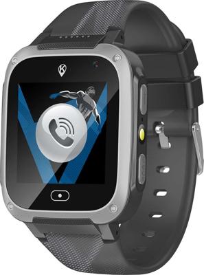 Smartwatch voor kinderen KiDiZ Basic zwart