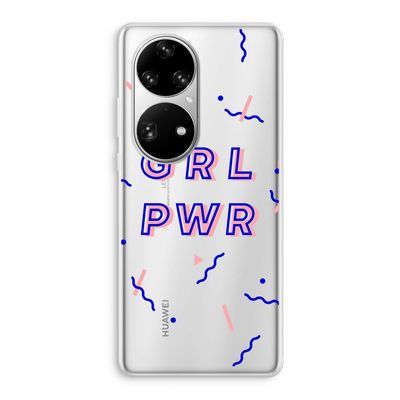GRL PWR: Huawei P50 Pro Transparant Hoesje