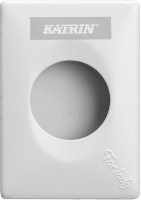 Katrin dispenser voor hygiënezakjes 91875, wit