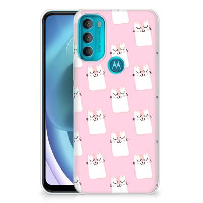 Motorola Moto G71 5G | TPU Hoesje | Sleeping Cats
