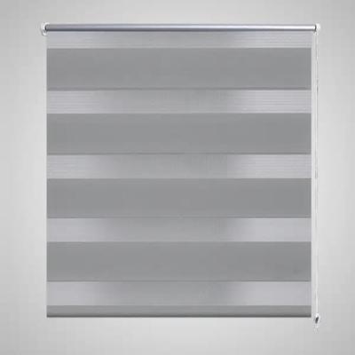 VidaXL Duo rolgordijn 70x120cm grijs