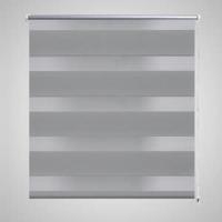VidaXL Duo rolgordijn 70x120cm grijs