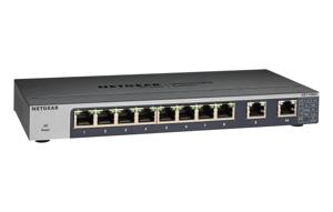 Netgear GS110MX 8-Port Gigabit Ethernet Unmanaged Switch met 2-Port 10G/Multi-Gig Uplinks switch