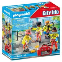 Playset Playmobil 71244 City Life Rescue Team 25 Onderdelen