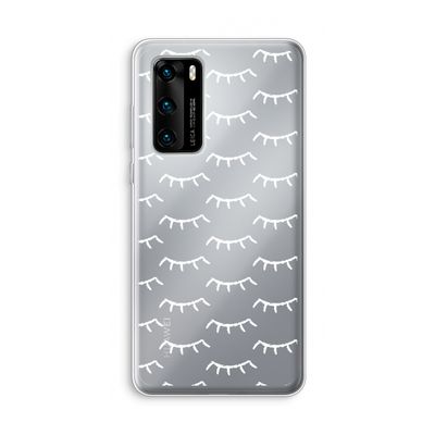 Wimpers: Huawei P40 Transparant Hoesje