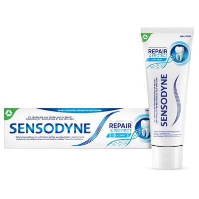 Sensodyne Sensodyne Repair & Protect Cool Mint Tandpasta 75 ml - herstel & bescherming bij gevoelige tanden