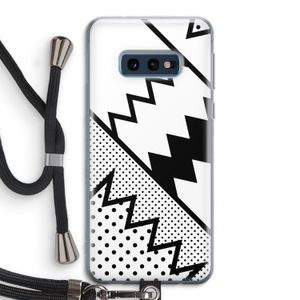 Pop Art #5: Samsung Galaxy S10e Transparant Hoesje met koord