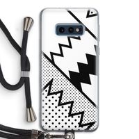 Pop Art #5: Samsung Galaxy S10e Transparant Hoesje met koord