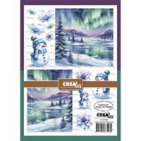 Crealies • knipvel winter h 8 vellen