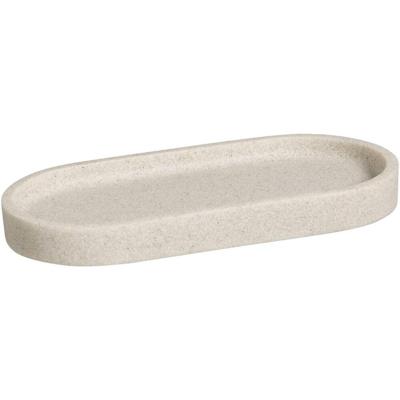 Leen Bakker - Tray Terrazzo - 2x19x9 Cm - Polyresin - Beige