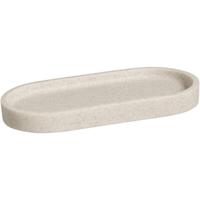 Leen Bakker - Tray Terrazzo - 2x19x9 Cm - Polyresin - Beige