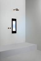 Sunshower Plus S inbouw met infrarood en UV-licht black